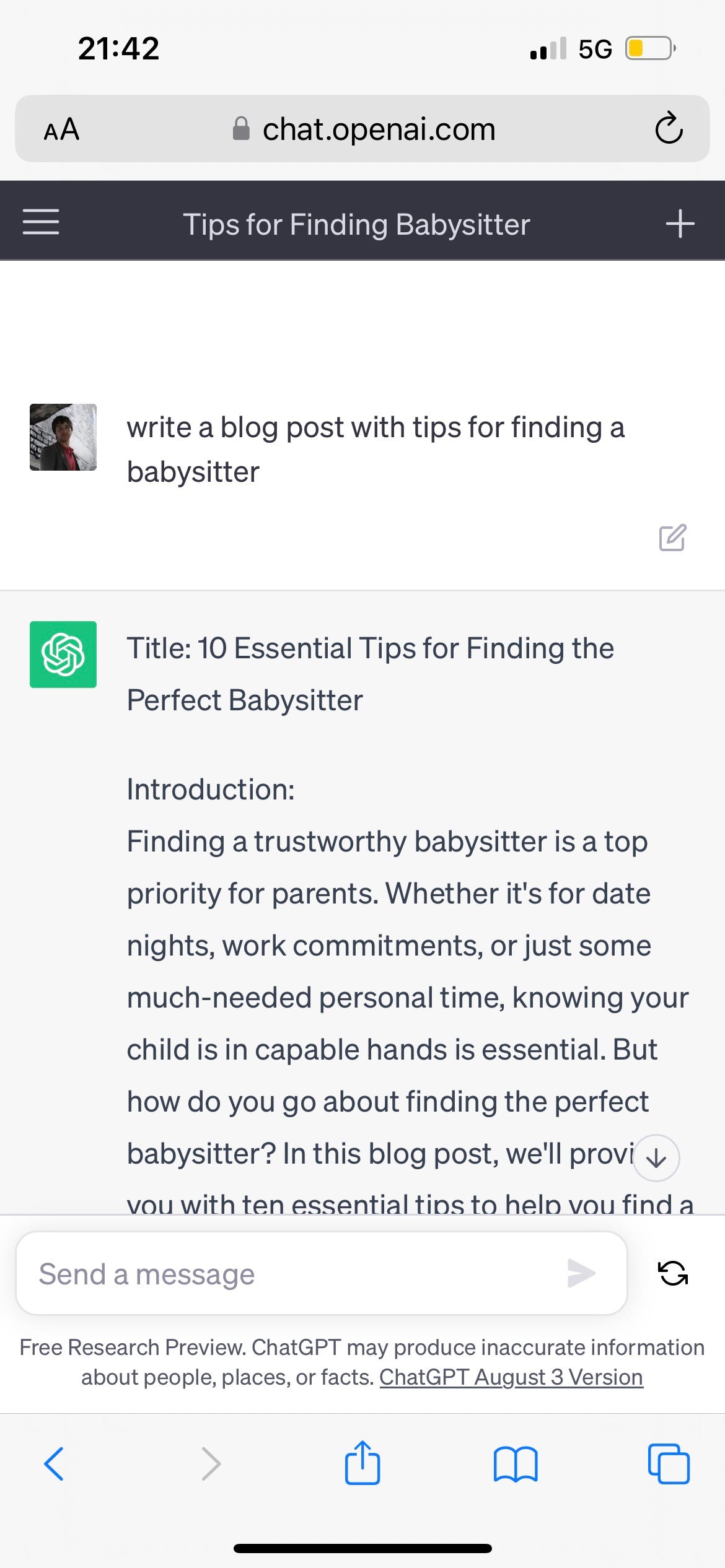 Illustration from 10 Essential Tips for Finding the Perfect Babysitter