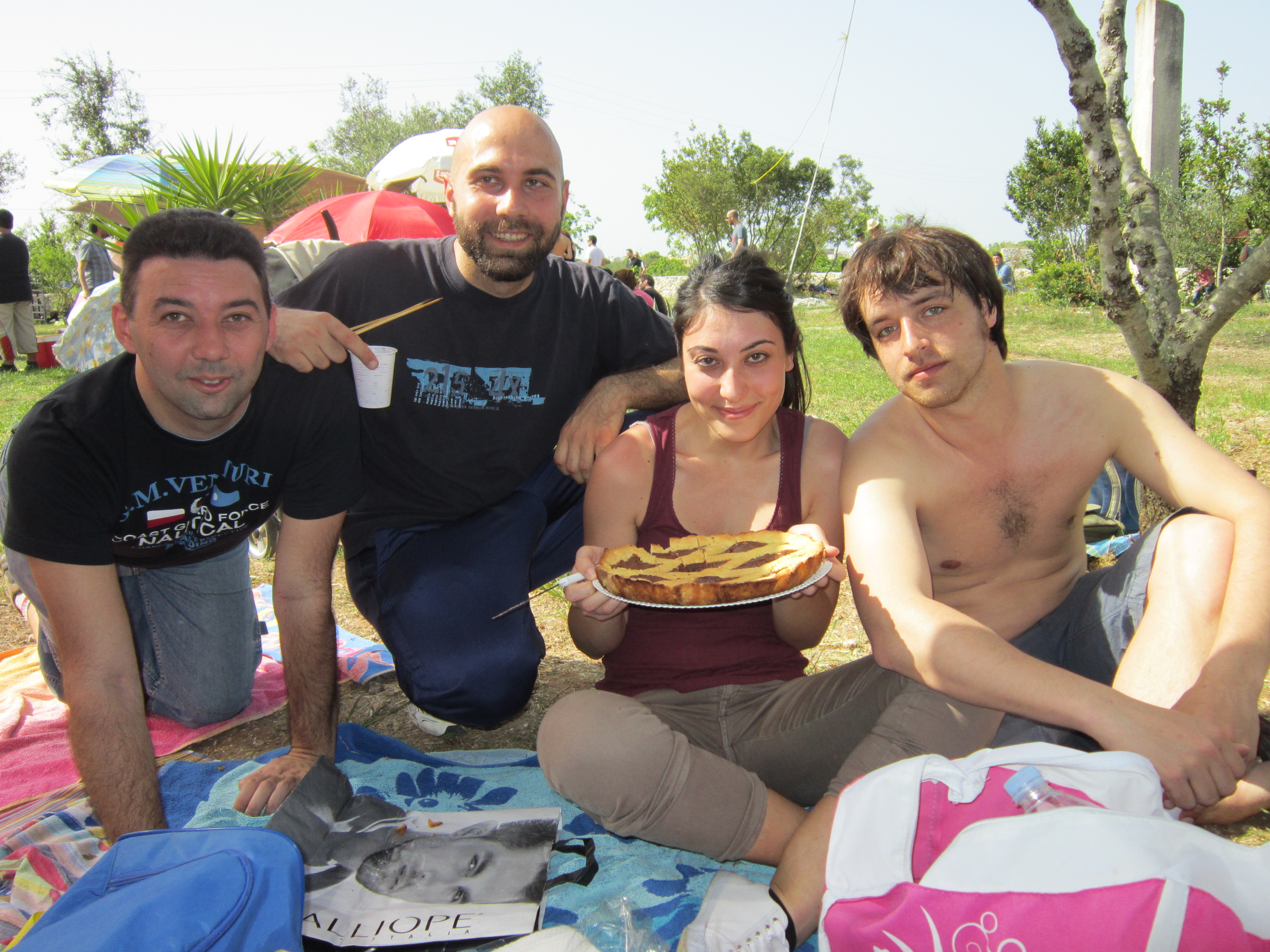 Chocolate pie together with the Iacovizzi siblings!