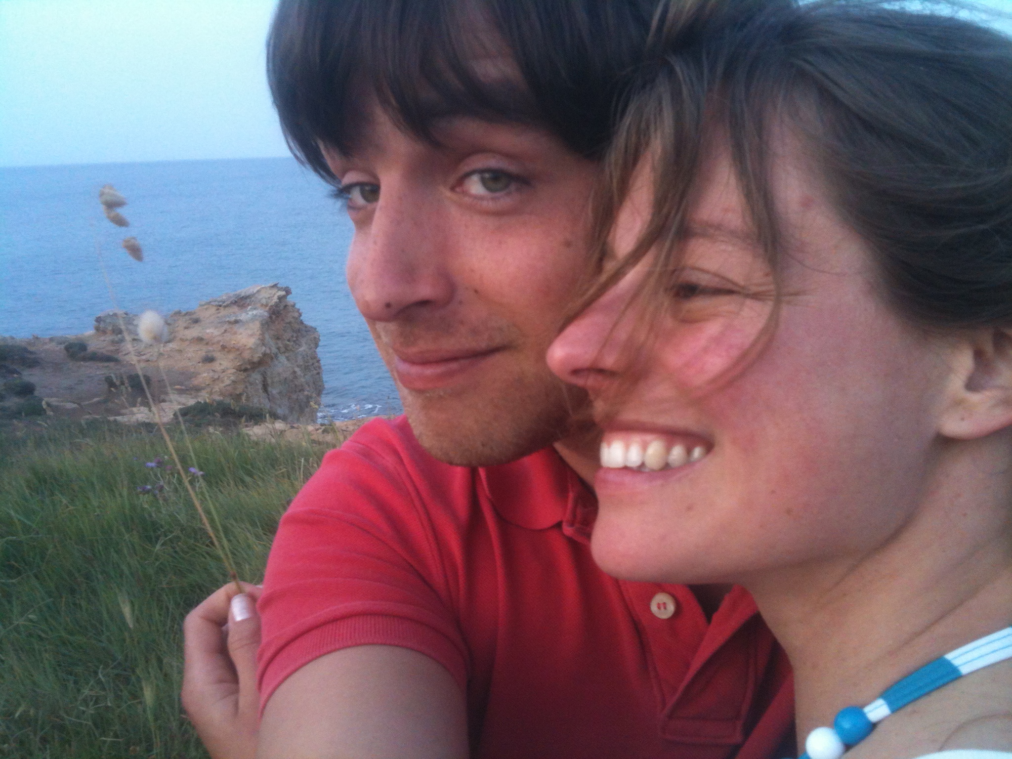 Wouter en Anneke aan de Pugliese zee