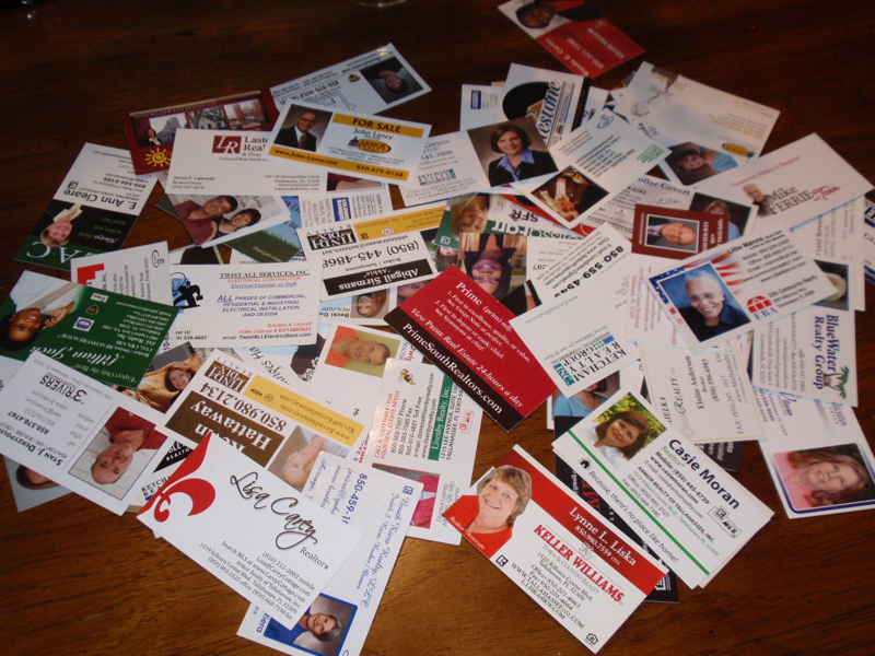 ... My typical aftermath of a business event.